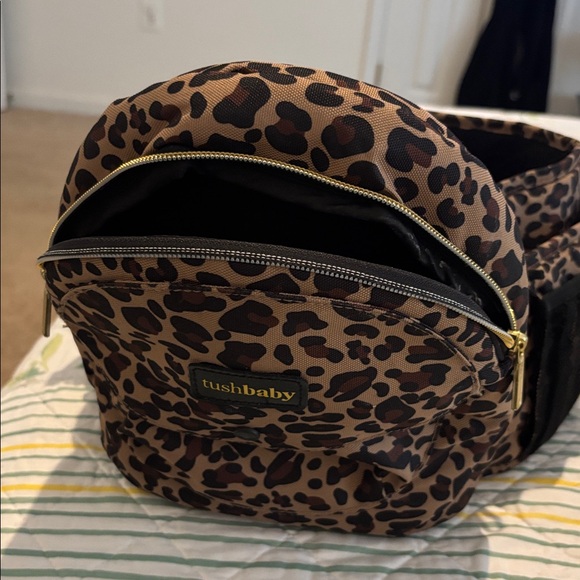 Tushbaby Leopard Print Backpack - Picture 6 of 6